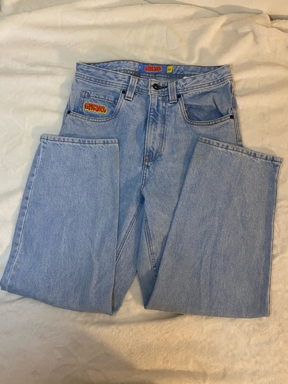 Empyre Light Blue Men's Straight Jeans
